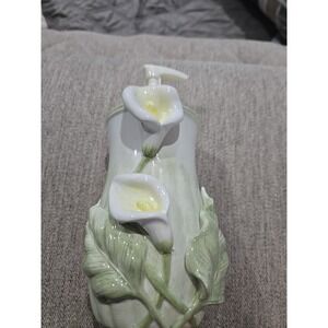 Vintage Rare Croscill Nouvelle‎ Porcelin NEW Soap Dispenser